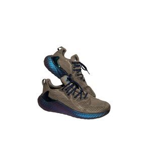 Adidas Alphaboost Grey Iridescent Purple Mens Running Shoes size 13